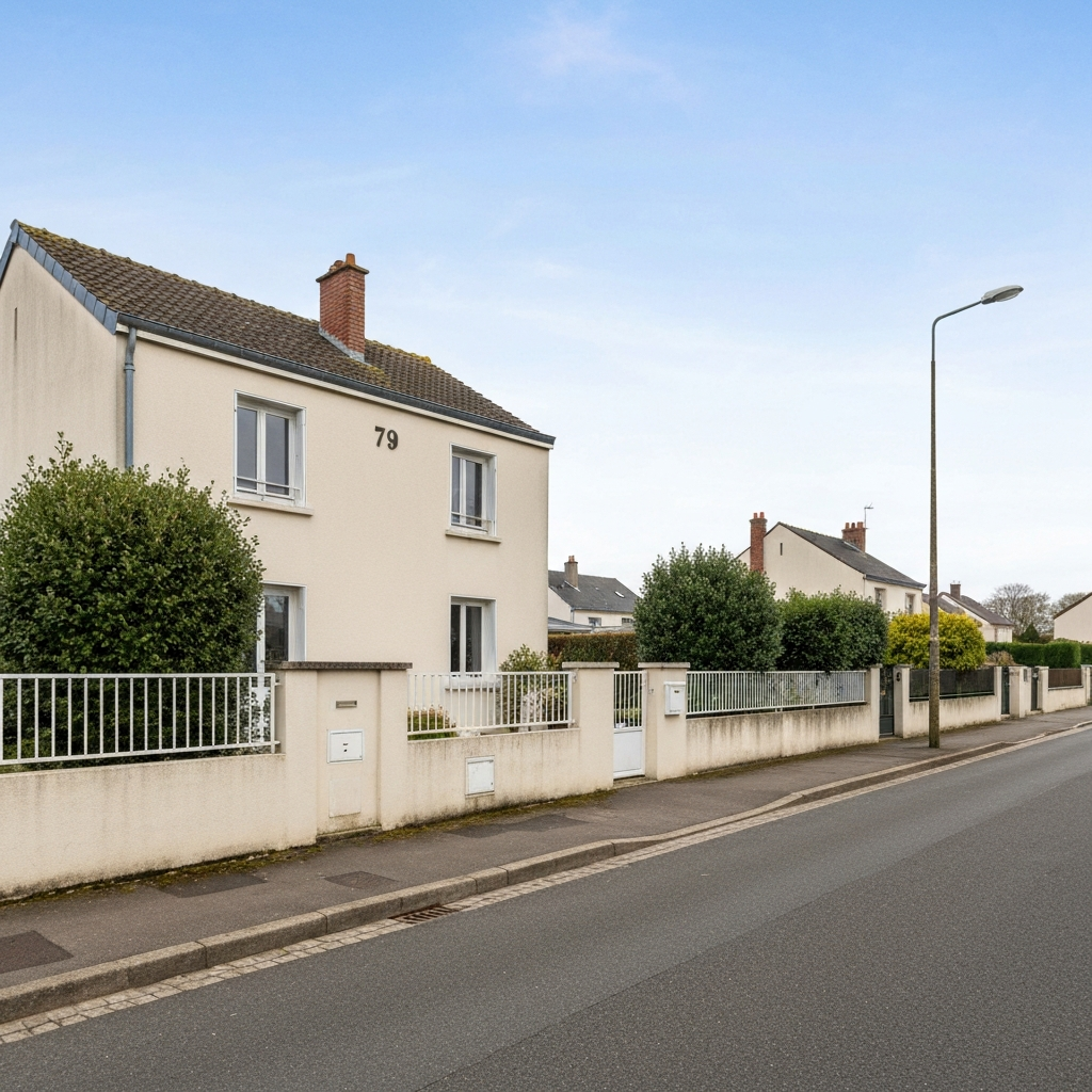 Vue d'un appartement à Sillery 51500 pour estimation