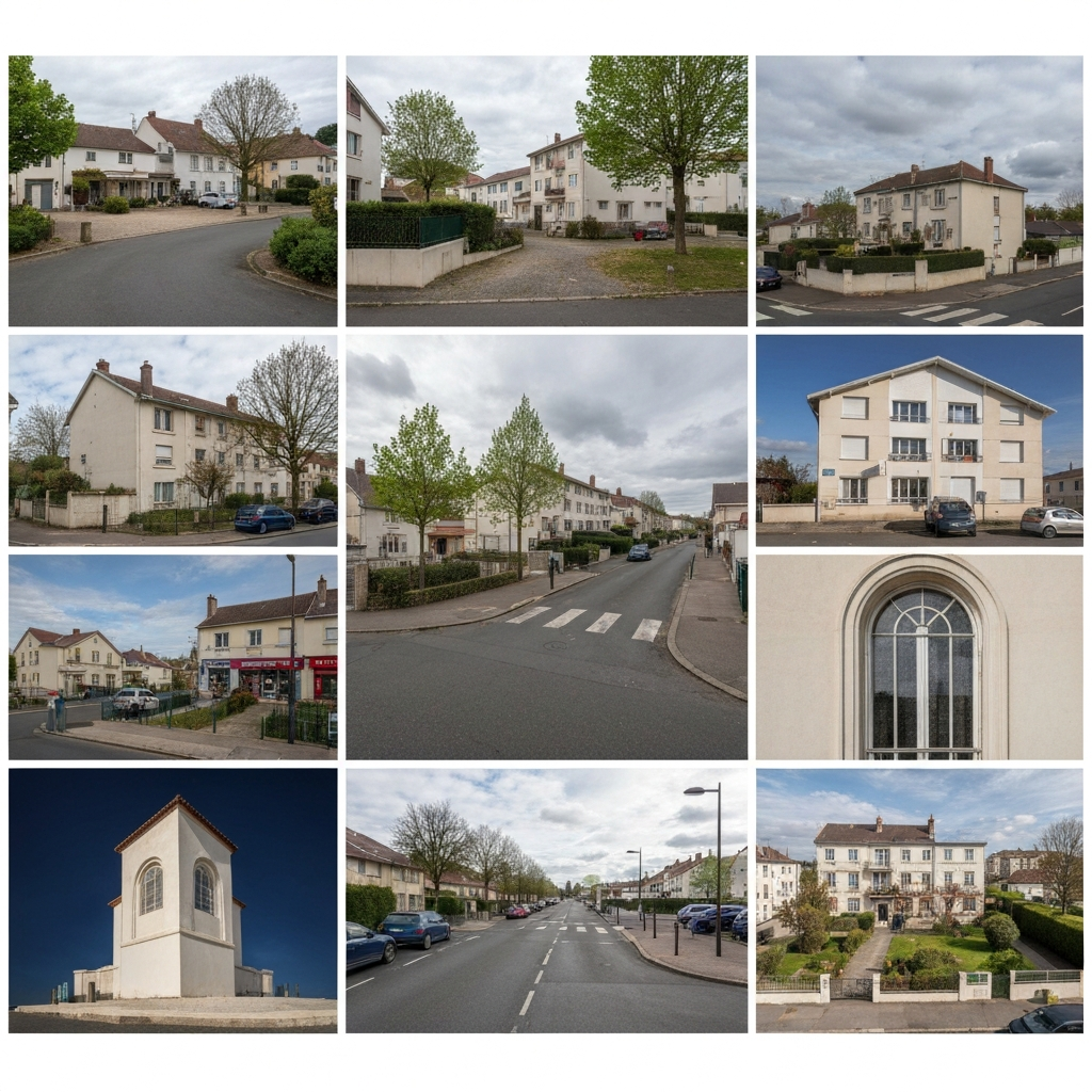 Vue extérieure d'un appartement à Taissy 51500 pour estimation