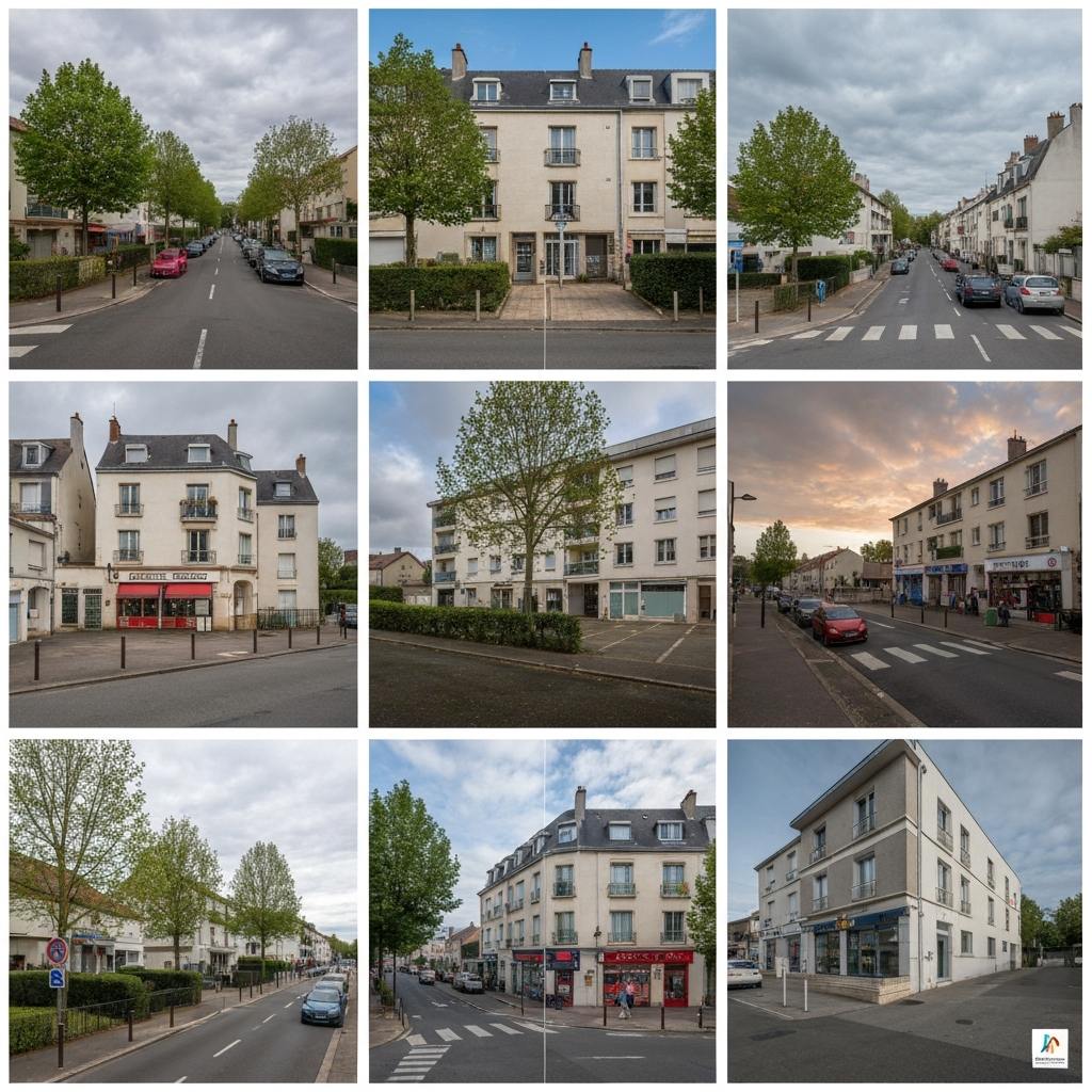 Vue d'un appartement à Taissy 51500 pour estimation