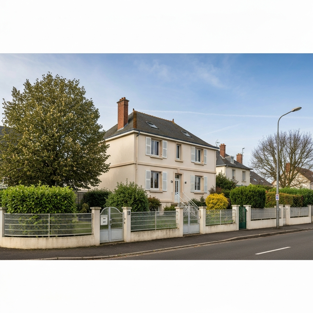 Vue d'une maison à Puisieulx 51500 pour estimation