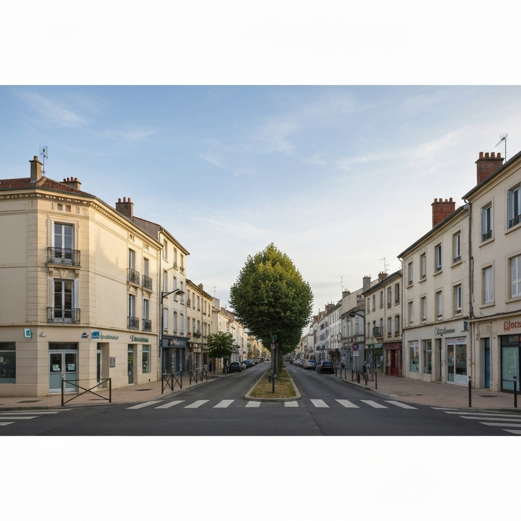 Vue aérienne de Forcalqueiret avec des groupes communautaires en action